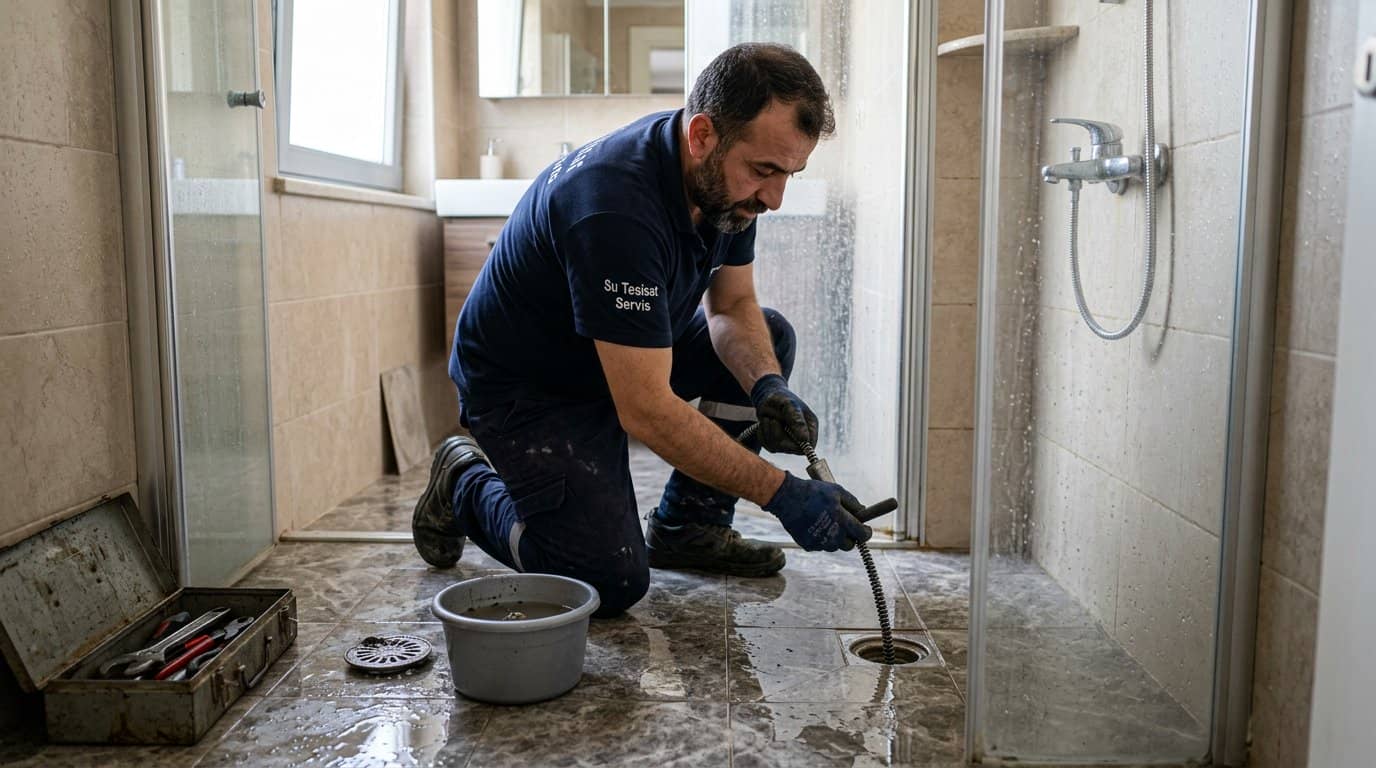 Duşakabin Gideri Açma uygulaması